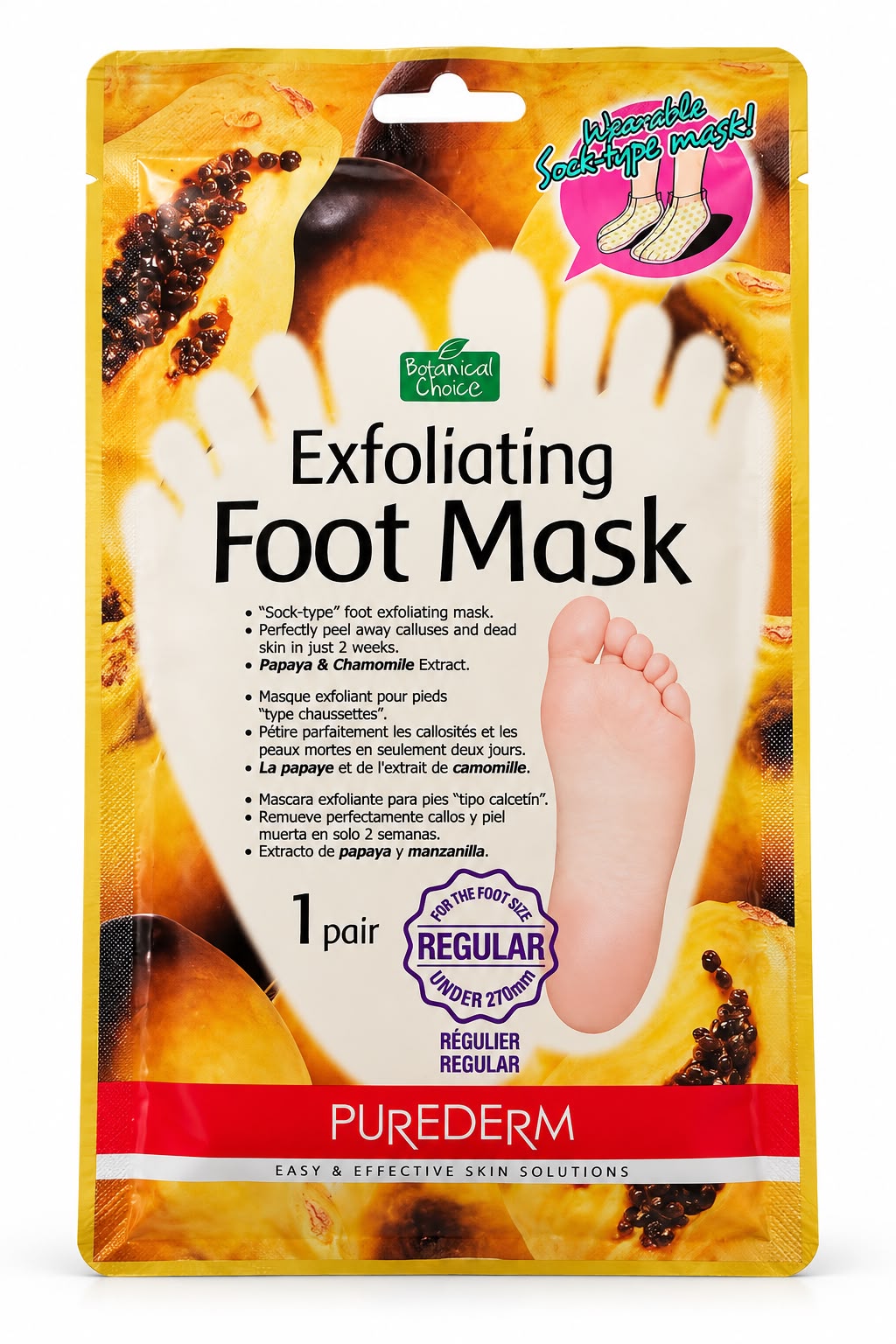 Exfoliating Foot Mask