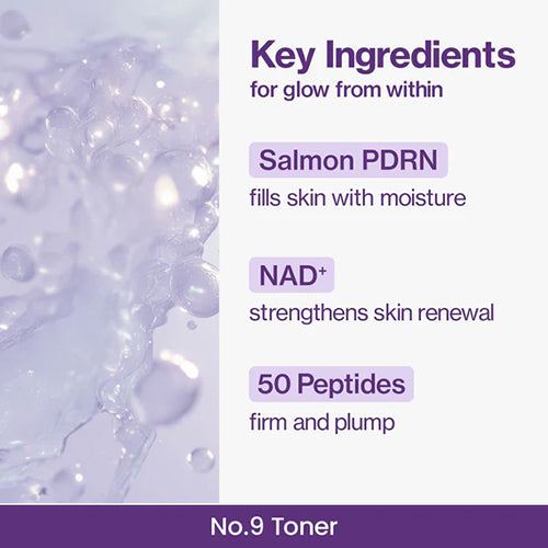 Numbuzin-No.9 NAD PDRN Glow Boosting Toner 150ml