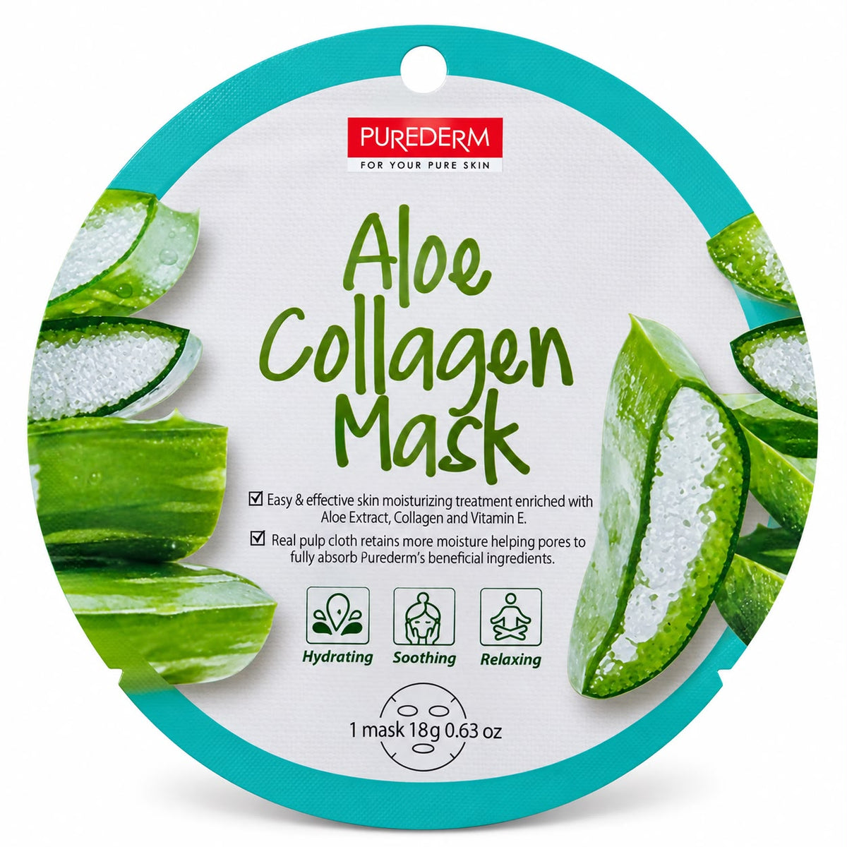 Aloe collagen mask