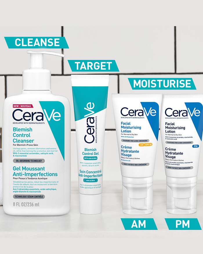 CeraVe-Blemish Control Gel-WITH SALICYCLIC ACID & CERAMIDES MVE DELIVERY TECHNOLOGY