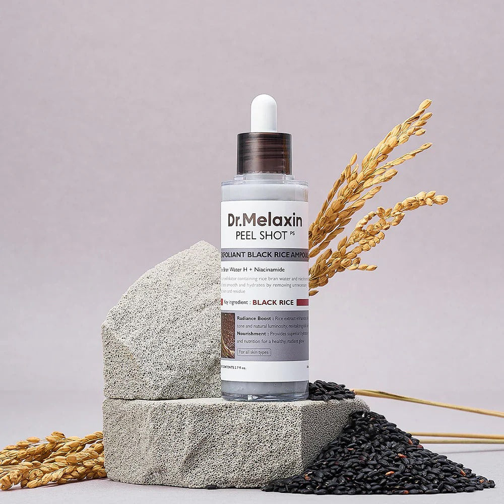 Dr.Melaxin -Peel Shot Exfoliating Black Rice Ampoule 80ml