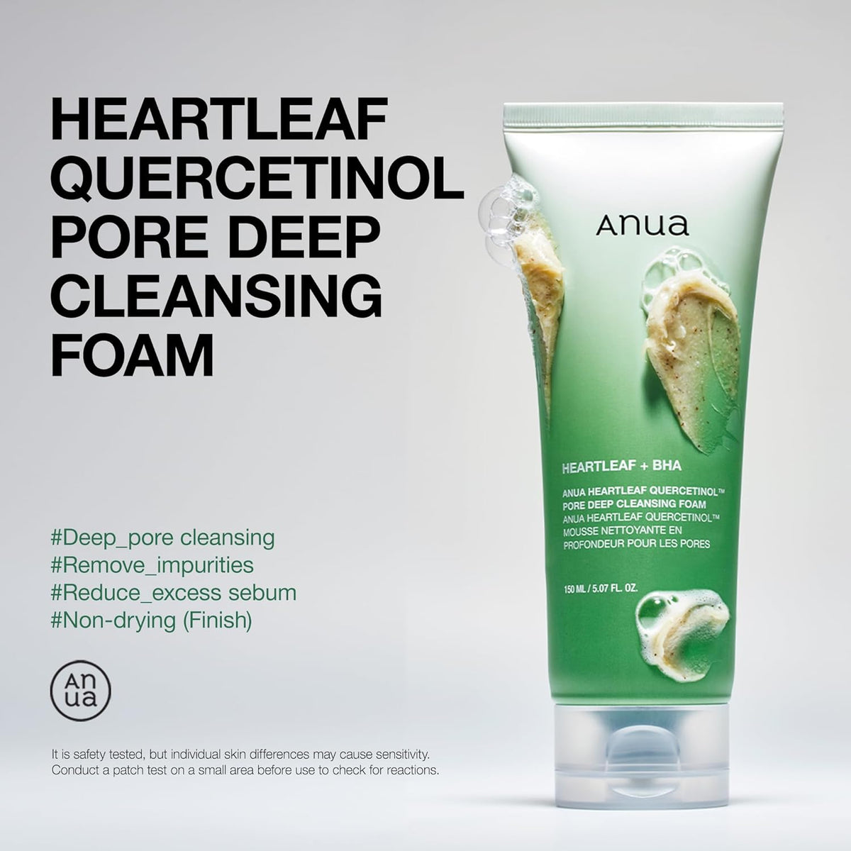 ANUA -Heartleaf Double Cleanse Duo (Foam + Oil)